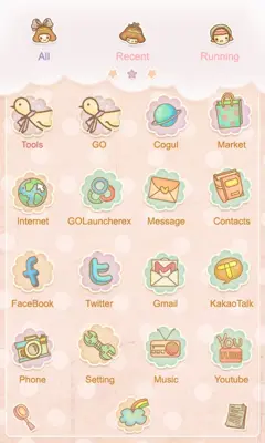 Ssonyeo GO Launcher Theme android App screenshot 1